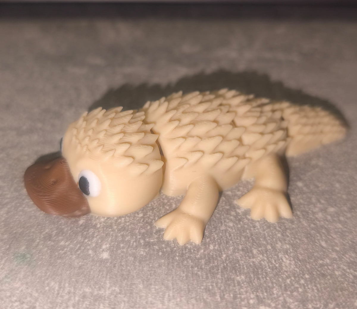 Art Nr 0412 Schnabeltier| 3D-gedruckt| ca. 10 cm lang | PLA Deko & Geschenk für Fantasy-Fans