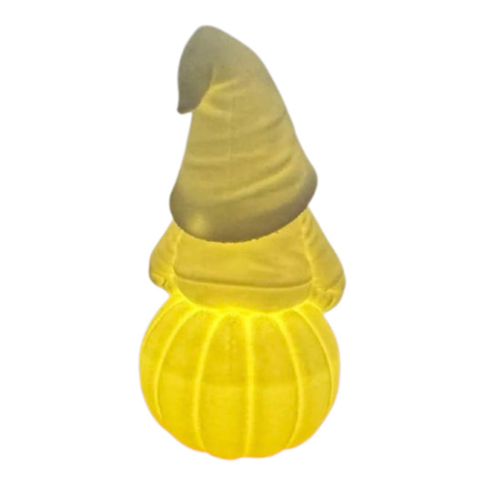 Halloween Wichtel auf dem Kürbis - 3D gedruckt - Dekoartikel Art Nr. E-0007