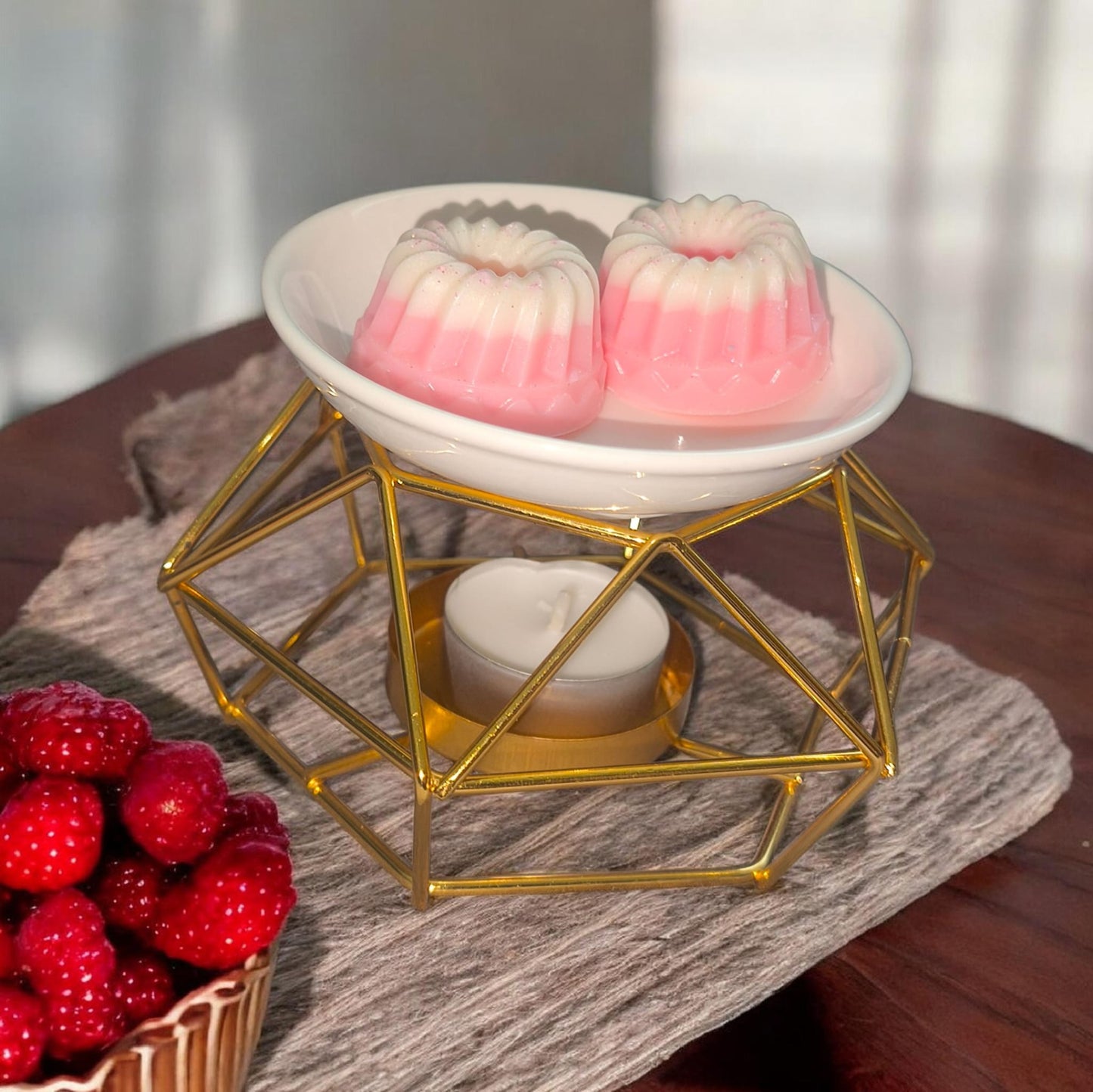 Duftwachs - Wax Melt - Himbeere Küchlein Set 2 Stück - Art Nr. W-0002