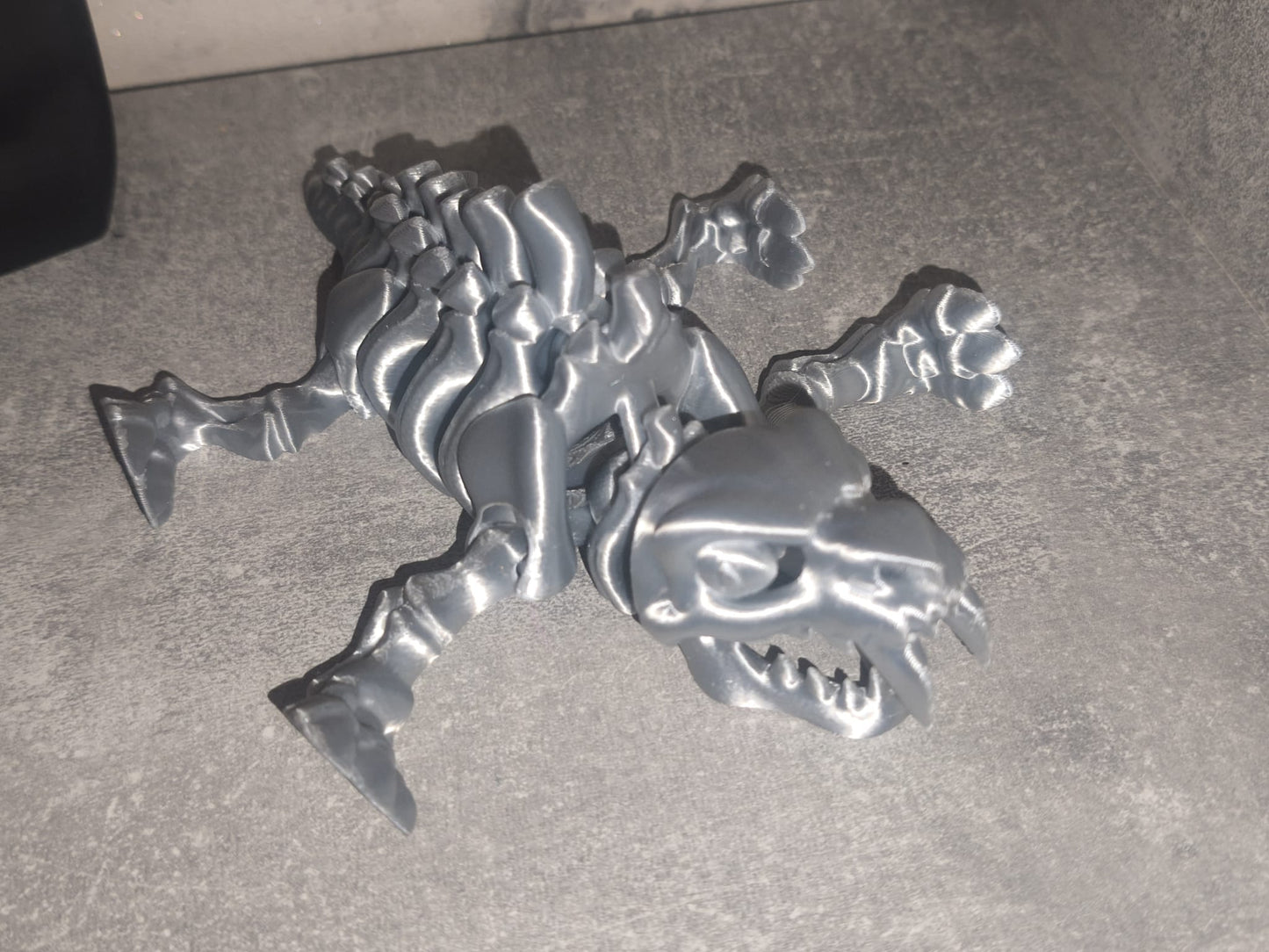 Art Nr 0422 Säbelzahntiger| 3D-gedruckt| ca. 8,5cm hoch*17cm lang | PLA Deko & Geschenk für Fantasy-Fans