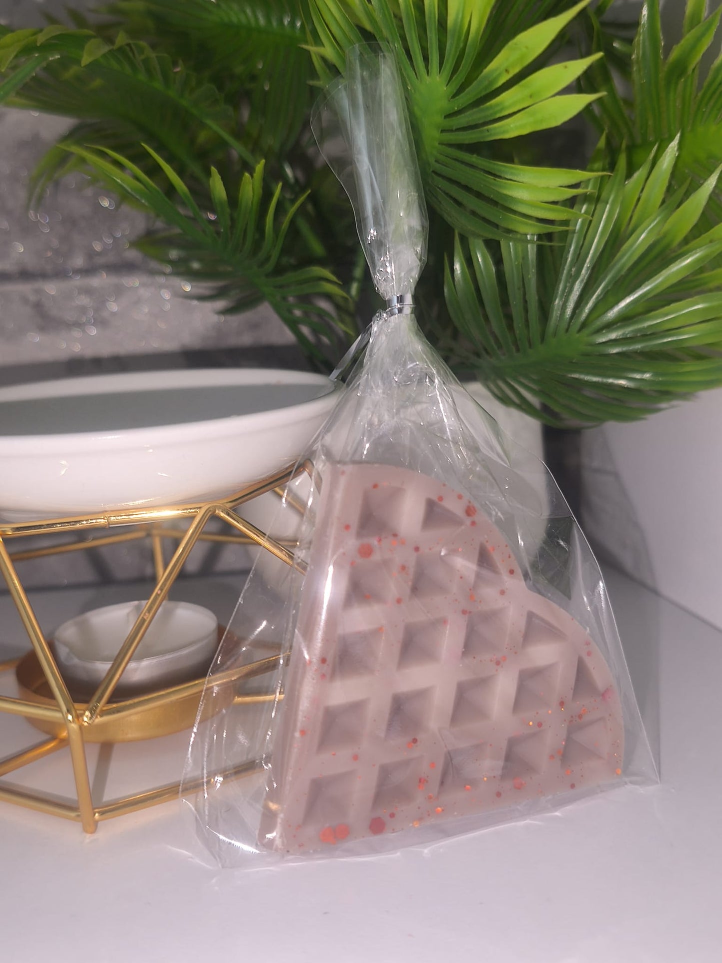 Duftwachs - Wax Melt - Apfelkuchen- große Waffel - Art.Nr. W-0028b