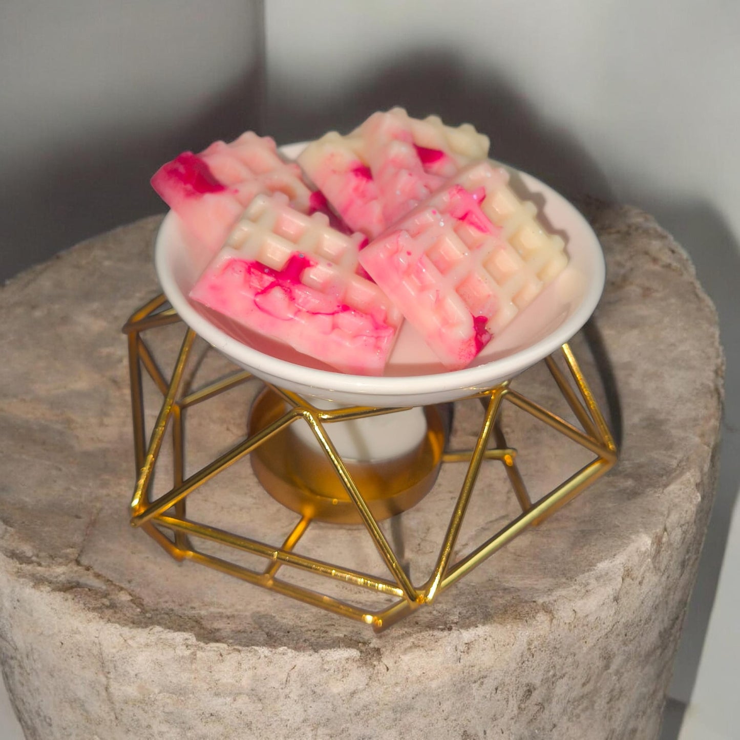 Duftwachs - Wax Melt - Vanilla Crème Brûlée - Waffel Formen - Art Nr. W-0003b