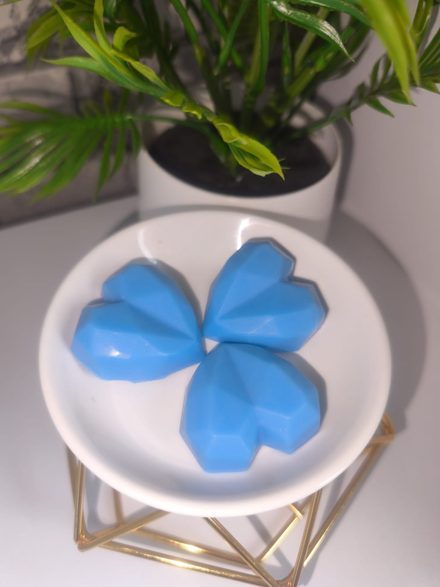 Duftwachs - Wax Melt - Tannen Meditation - Herzen - Art. Nr. W-0054b