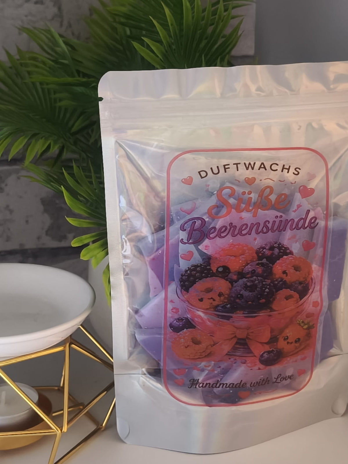 Duftwachs - Wax Melt - Süße Beerensünde - Bruchstücke - Art.Nr. W-0024b