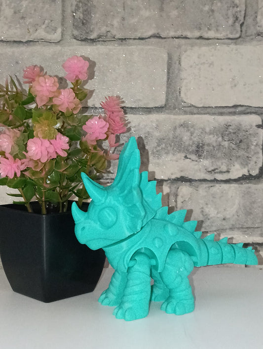 Triceratops | 3D-gedruckt| ca. 14,5*13cm | PLA Deko & Geschenk für Fantasy-Fans