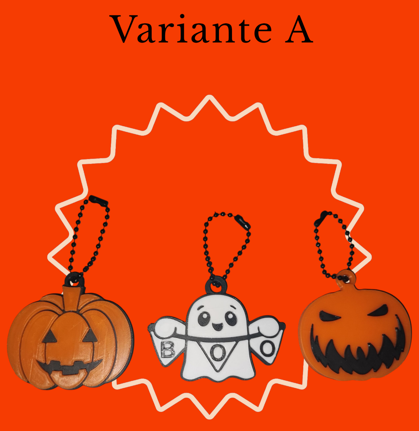 Verschiedene Schlüsselanhänger Sets Halloween