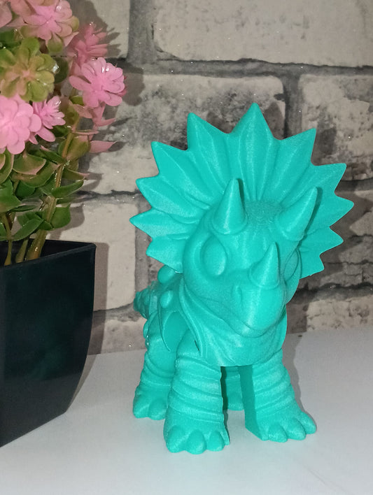 Triceratops | 3D-gedruckt| ca. 14,5*13cm | PLA Deko & Geschenk für Fantasy-Fans