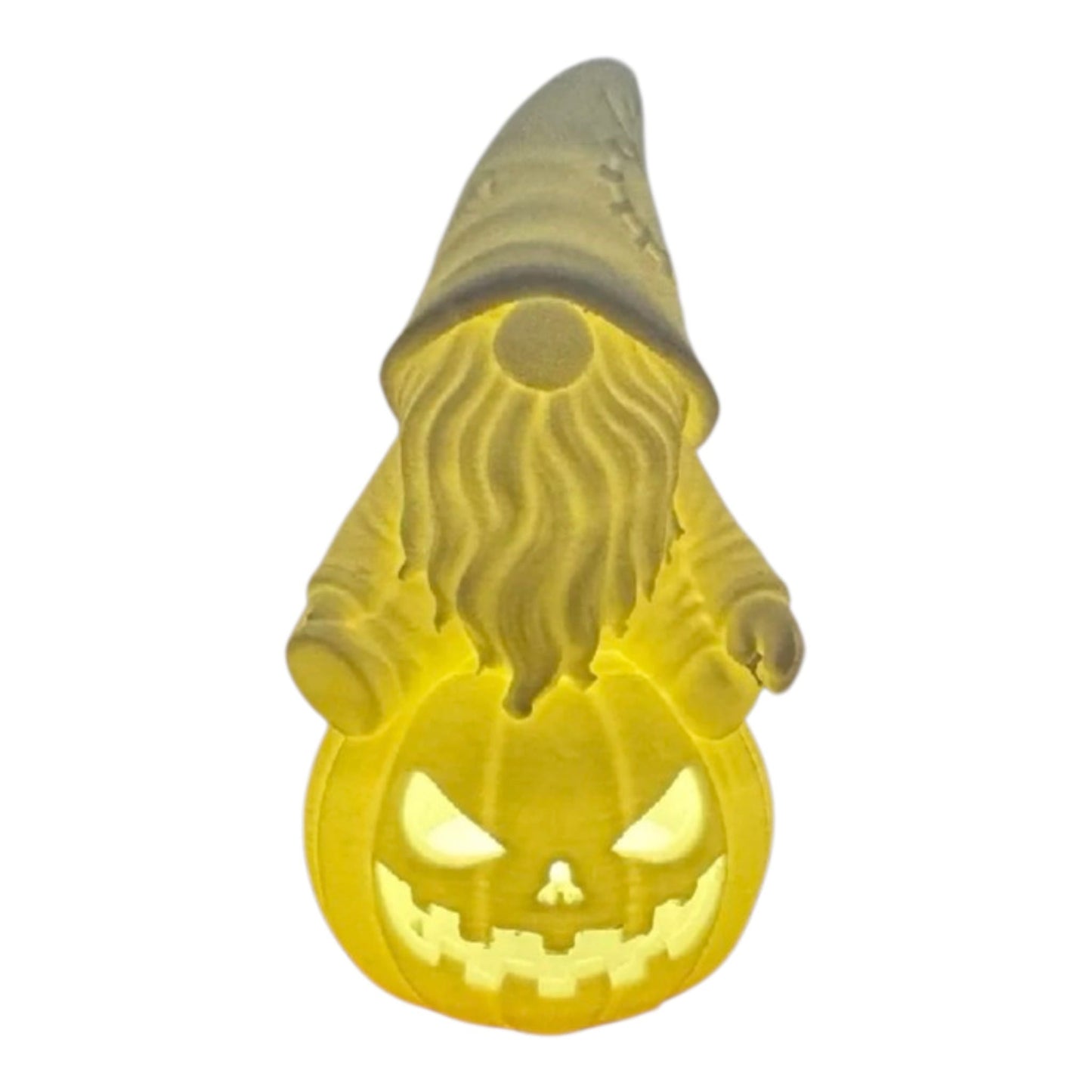 Halloween Wichtel auf dem Kürbis - 3D gedruckt - Dekoartikel Art Nr. E-0007