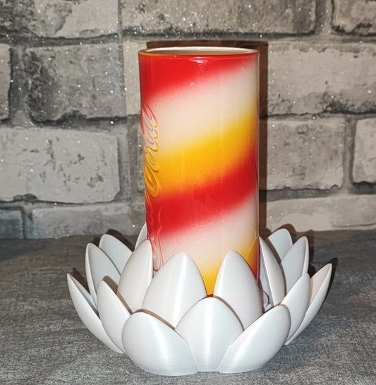 Art 0154 Selbstjustierende Seerose| 3D-gedruckt| 5*15cm | PLA weiß Deko Home Geschenk Art 0154