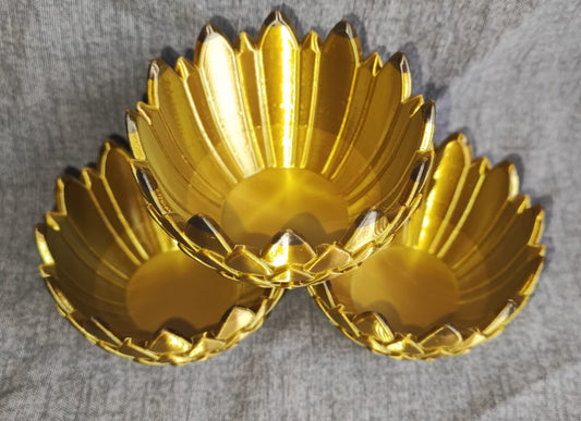 Art 0128 Drachenschuppen Teelichthalter| 3D-gedruckt| 5*8cm | PLA gold Seiden Deko Home Geschenk Art 0128
