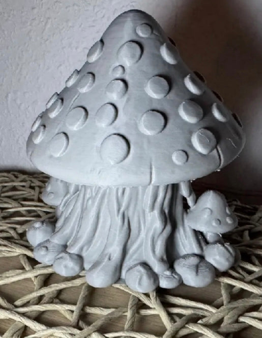 Geisterpilz – Halloween-LED-Teelicht - 3D gedruckt - Dekoartikel Art Nr. E-0009