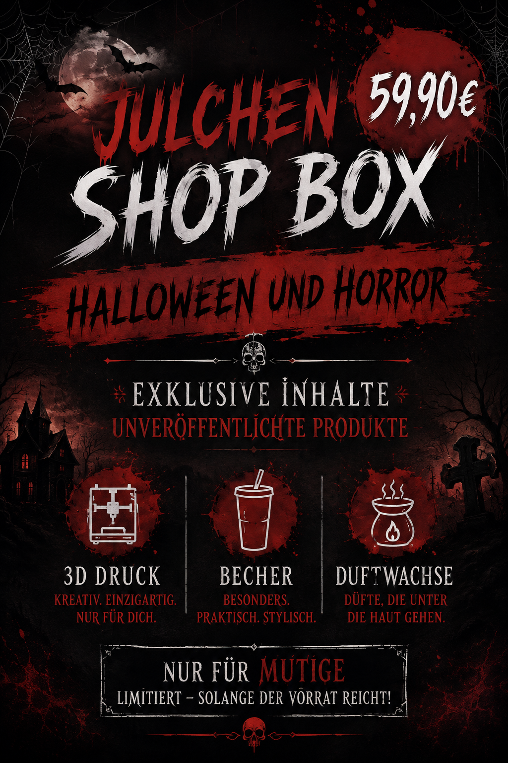 Julchen Shop Box – Halloween & Horror
