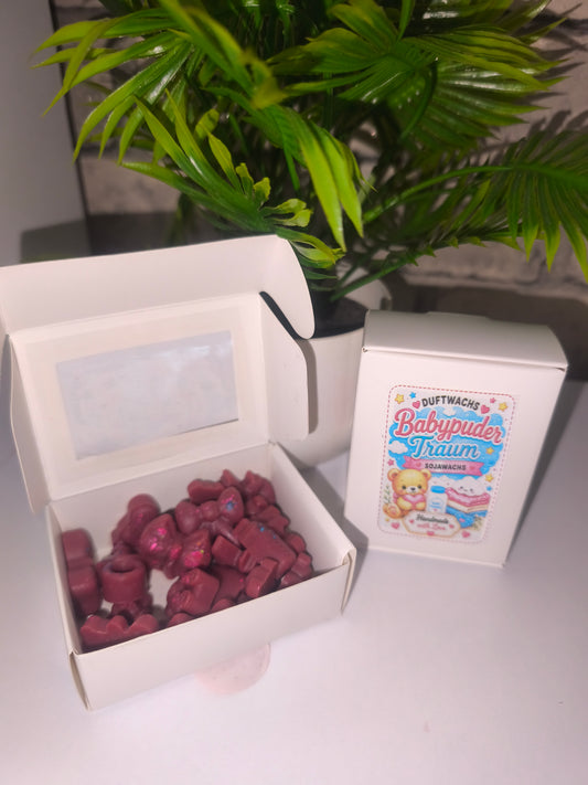 Duftwachs - Wax Melt - Babypuder Traum - Förmchen- Art.Nr. W-0031b