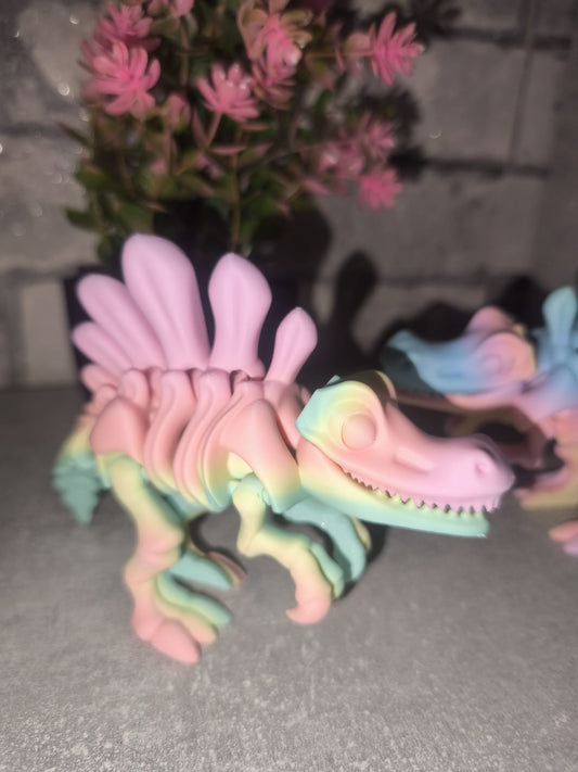 Art Nr 0421 Skelett Spinosaurus| 3D-gedruckt| ca. 10,5cm hoch | PLA Deko & Geschenk für Fantasy-Fans