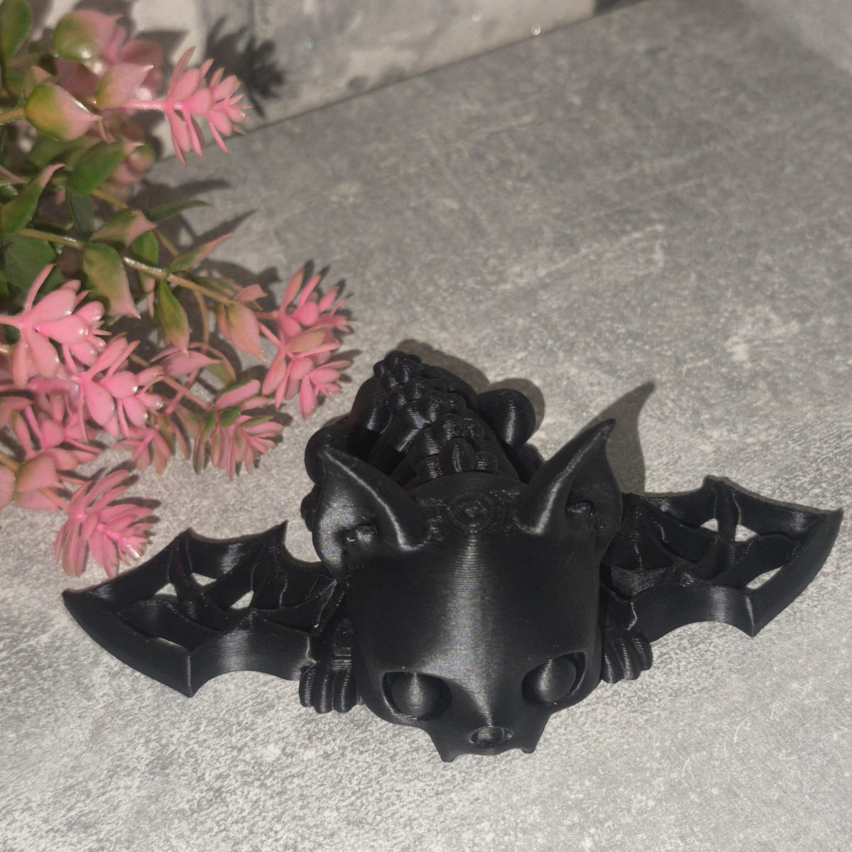 Art Nr 0426 Skellett Fledermaus| 3D-gedruckt| ca.12cm breit | PLA Deko & Geschenk für Fantasy-Fans
