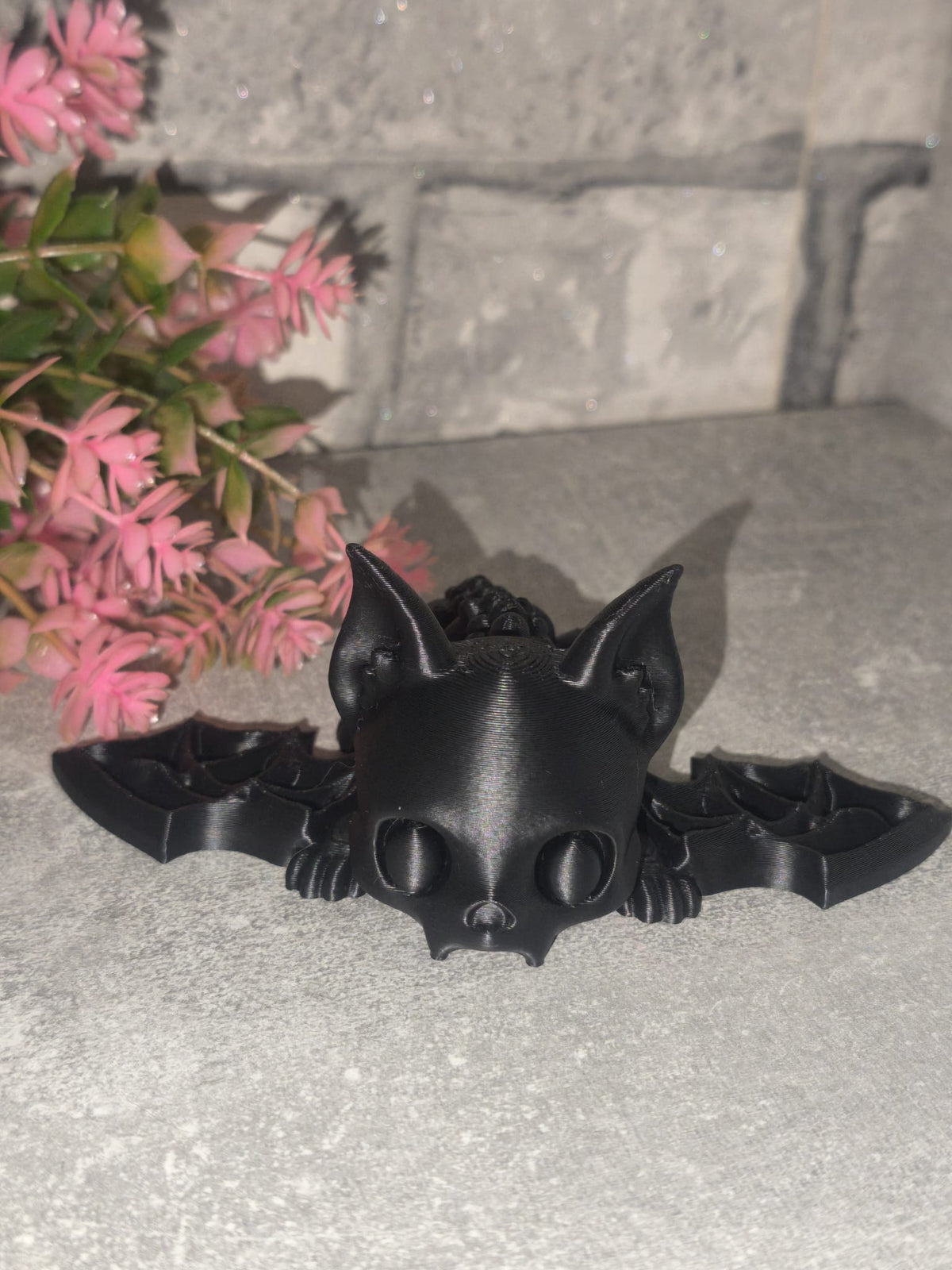 Art Nr 0426 Skellett Fledermaus| 3D-gedruckt| ca.12cm breit | PLA Deko & Geschenk für Fantasy-Fans