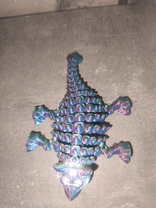 Art Nr 0420 Ankylosaurus | 3D-gedruckt| ca. 6,5cm hoch *17cm hoch | PLA Deko & Geschenk für Fantasy-Fans