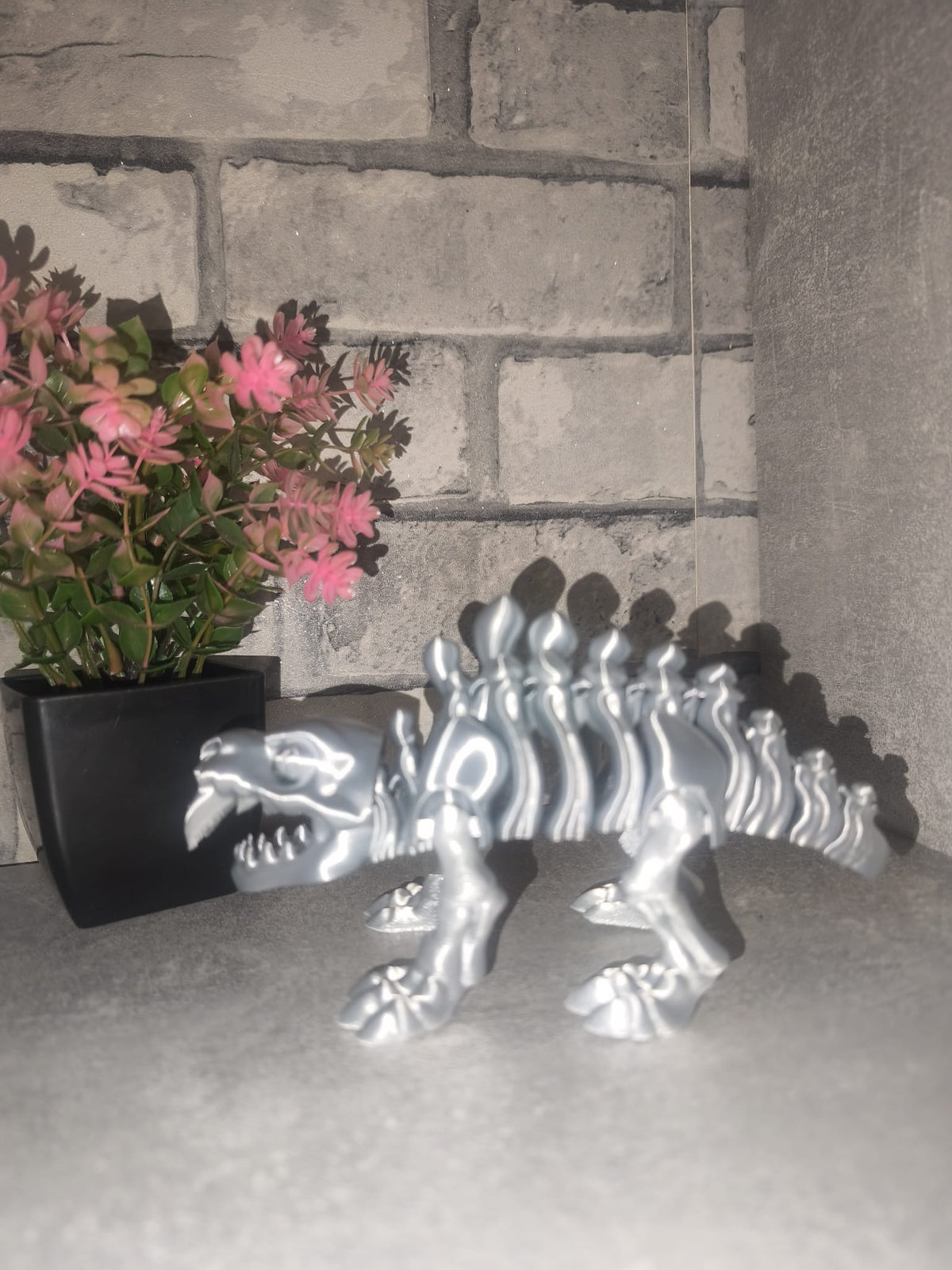 Art Nr 0422 Säbelzahntiger| 3D-gedruckt| ca. 8,5cm hoch*17cm lang | PLA Deko & Geschenk für Fantasy-Fans