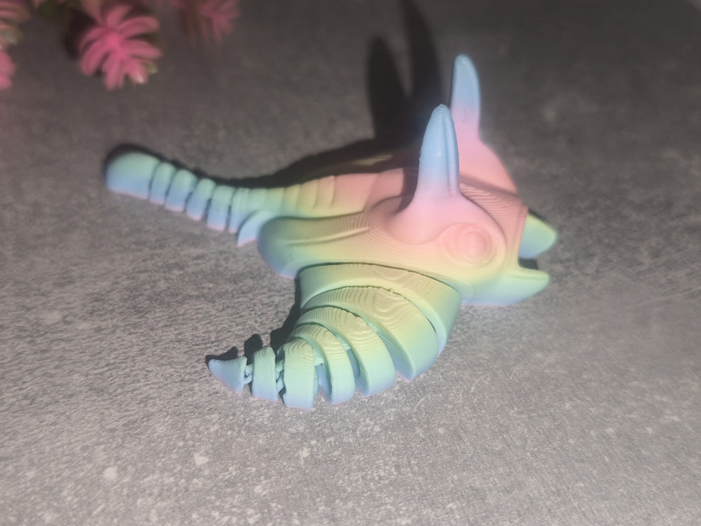 Art Nr 0415 Mantarochen| 3D-gedruckt| ca. 8,5cm lang | PLA Deko & Geschenk für Fantasy-Fans