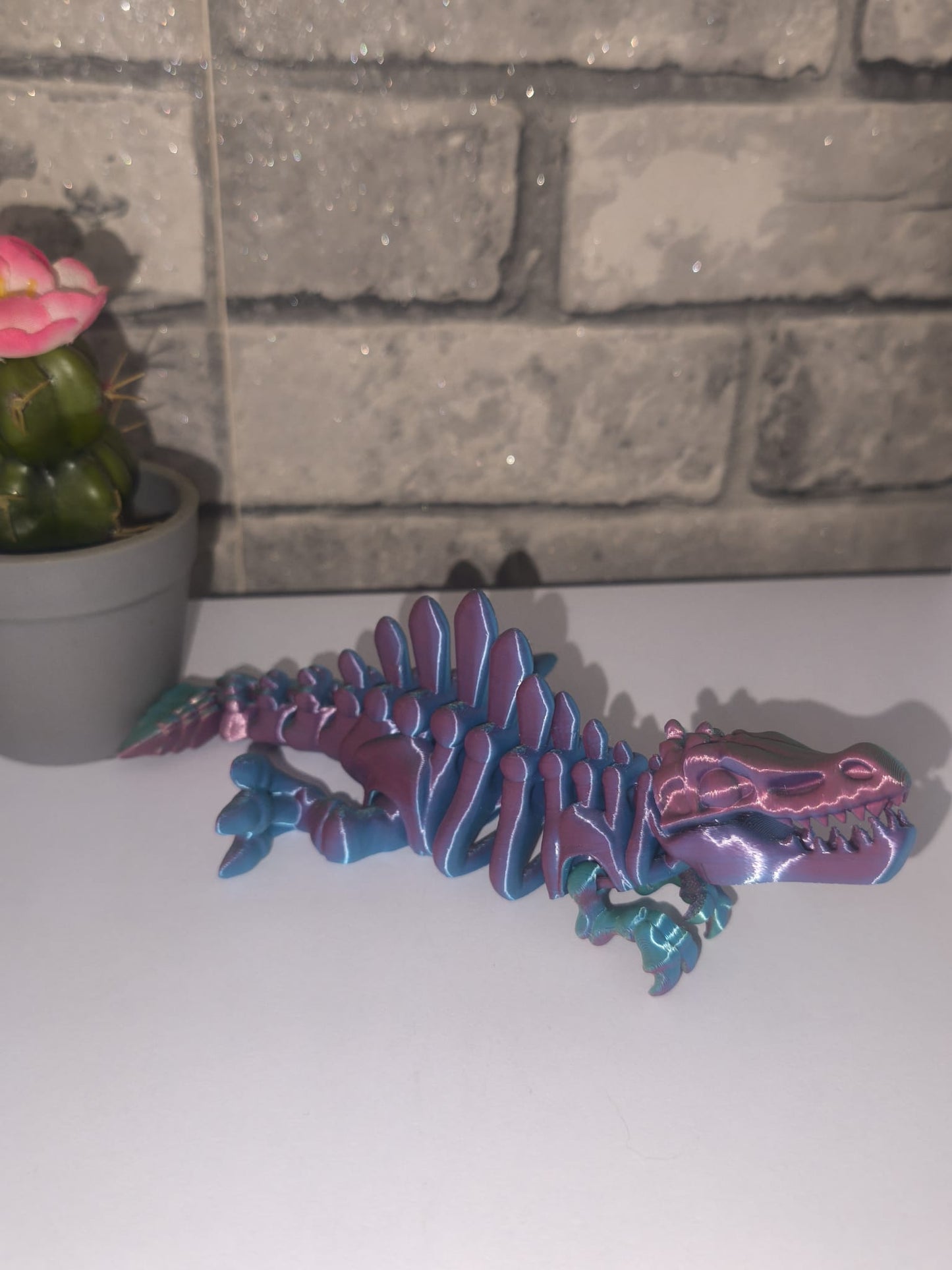 Art Nr 0427 Mosasaurus| 3D-gedruckt| ca. 9cm hoch | PLA Deko & Geschenk für Fantasy-Fans