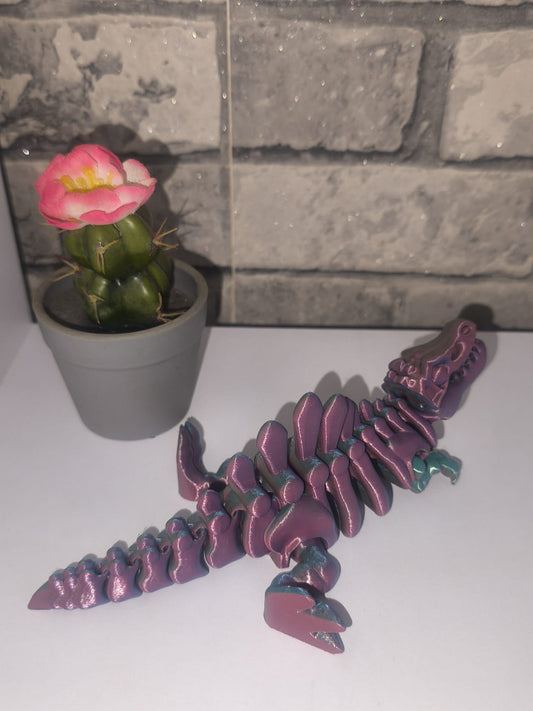 Art Nr 0427 Mosasaurus| 3D-gedruckt| ca. 9cm hoch | PLA Deko & Geschenk für Fantasy-Fans