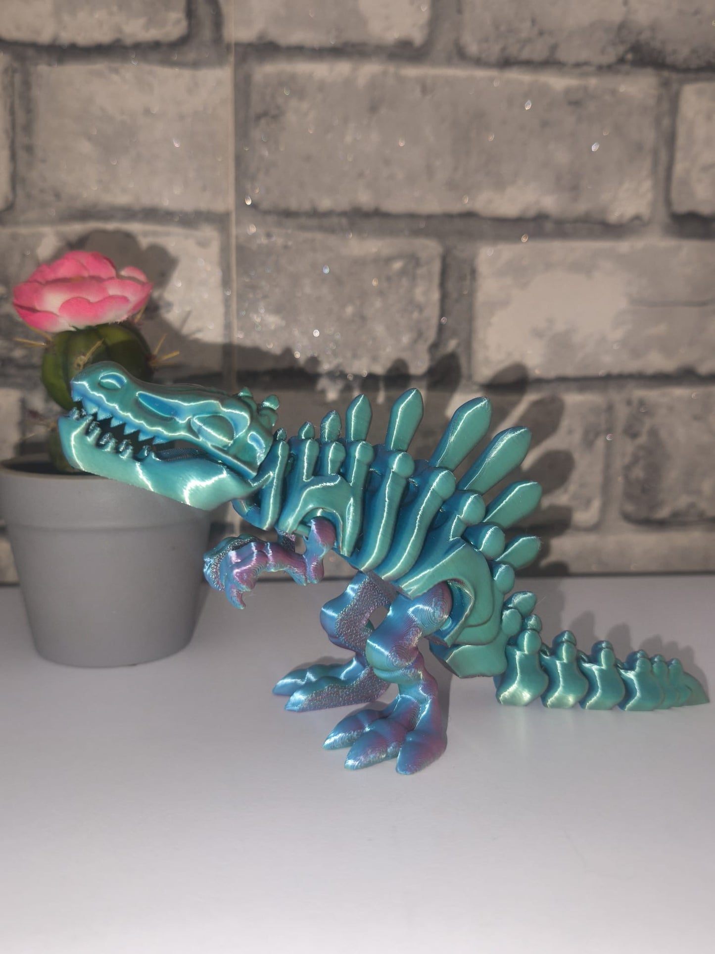 Art Nr 0427 Mosasaurus| 3D-gedruckt| ca. 9cm hoch | PLA Deko & Geschenk für Fantasy-Fans