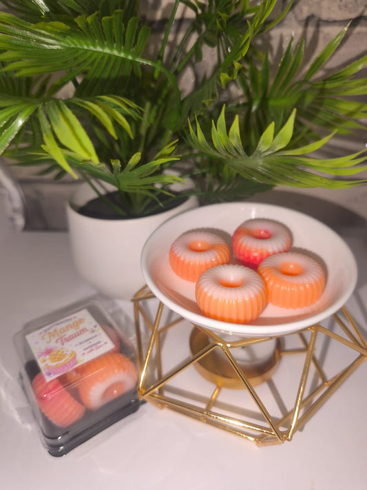 Duftwachs - Wax Melt - Mango Traum- Kuchenförmchen - Art.Nr. W-0029a