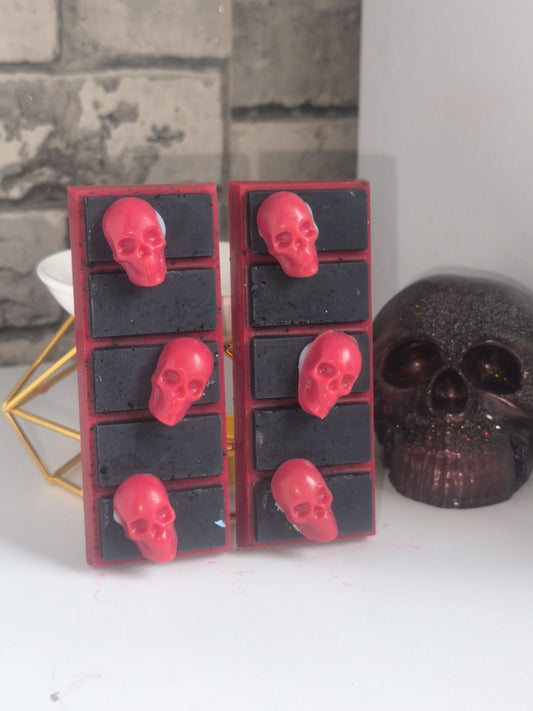 Duftwachs - Wax Melt - Mitternachtsfluch- SnapBar mit Totenköpfen - Art. Nr. W-0053a