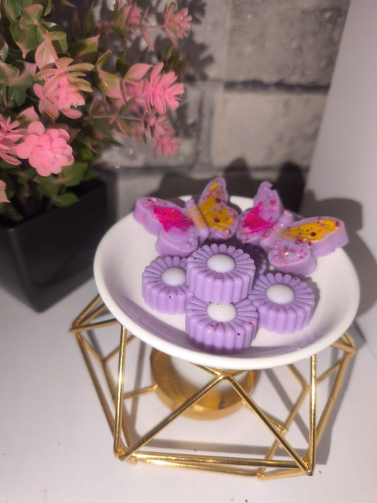Duftwachs - Wax Melt - Schmetterlingstraum - Schmetterlinge und Blumen - Art. Nr. W-0034a