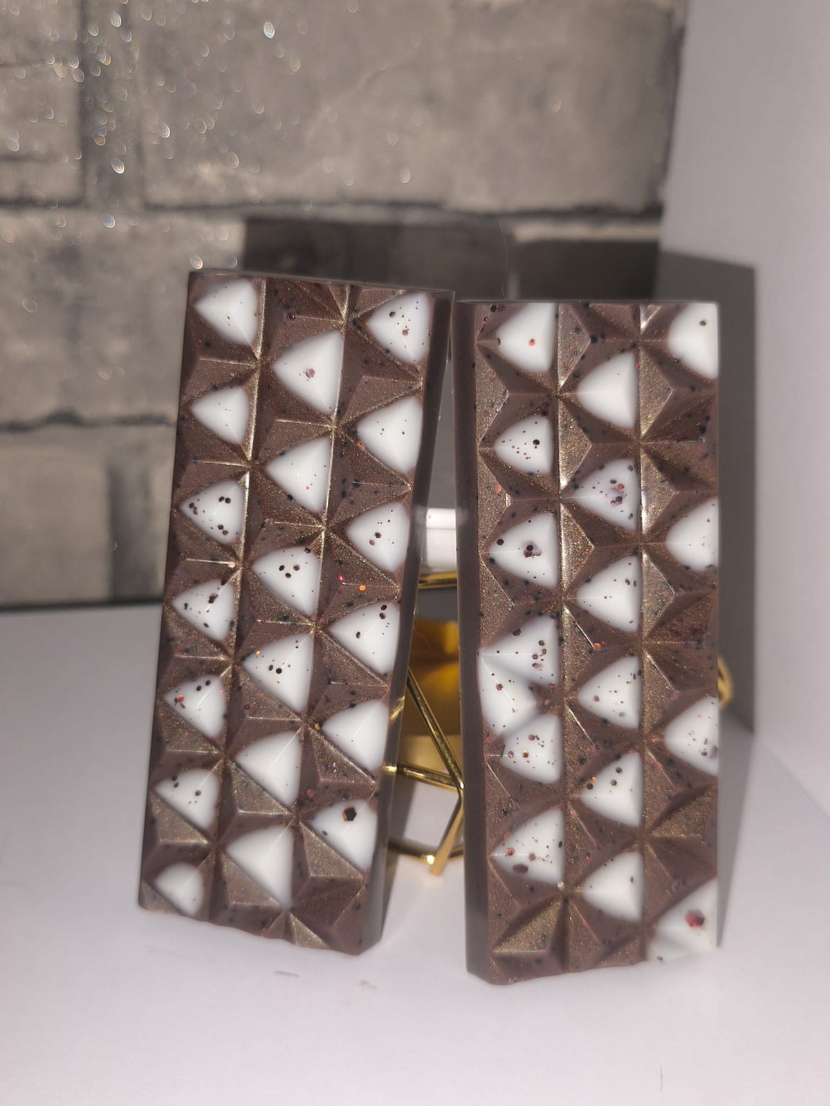 Duftwachs - Wax Melt - Kokosnacht - SnapBar mir Dreiecken - Art. Nr. W-0044b