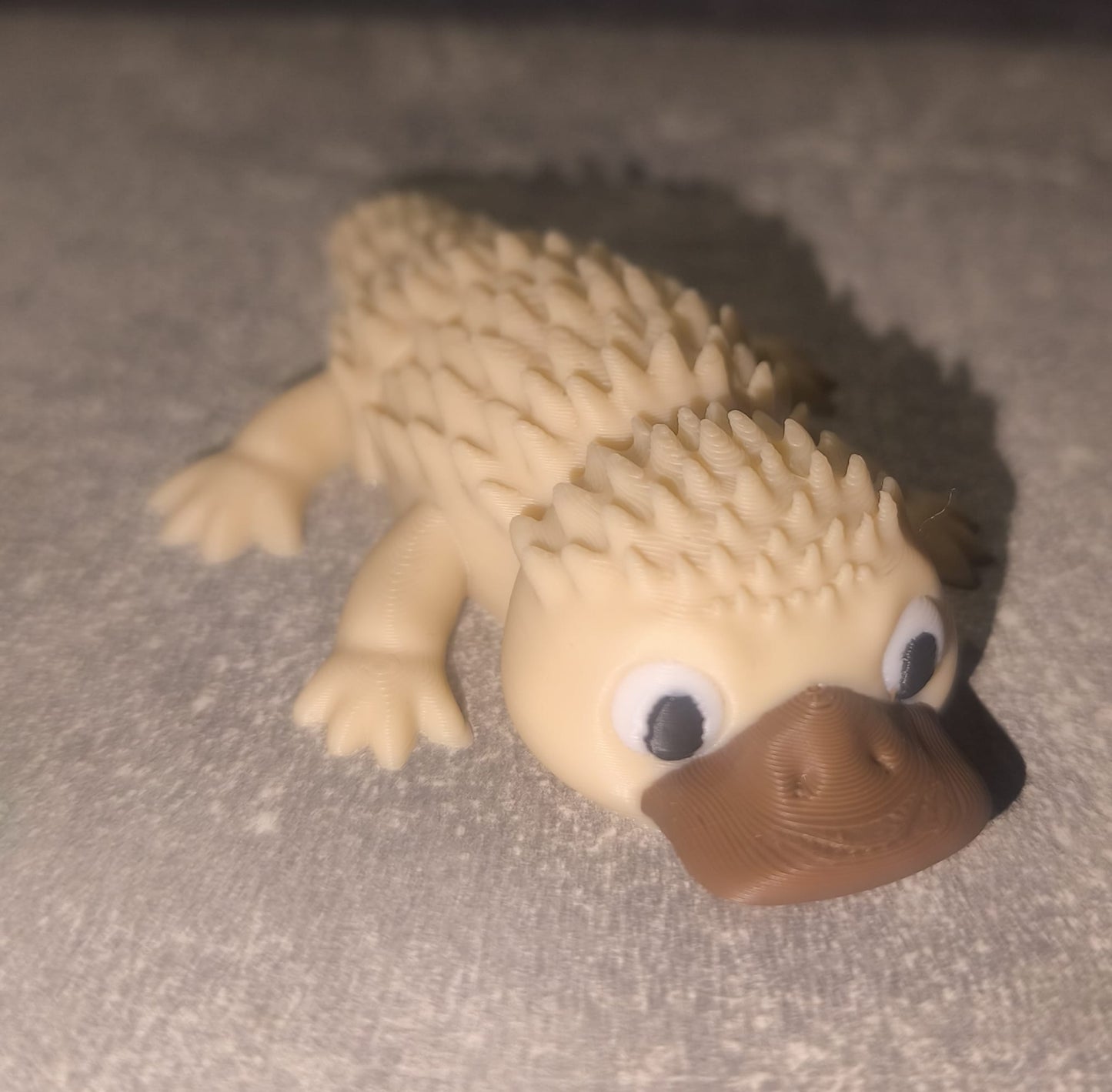 Art Nr 0412 Schnabeltier| 3D-gedruckt| ca. 10 cm lang | PLA Deko & Geschenk für Fantasy-Fans