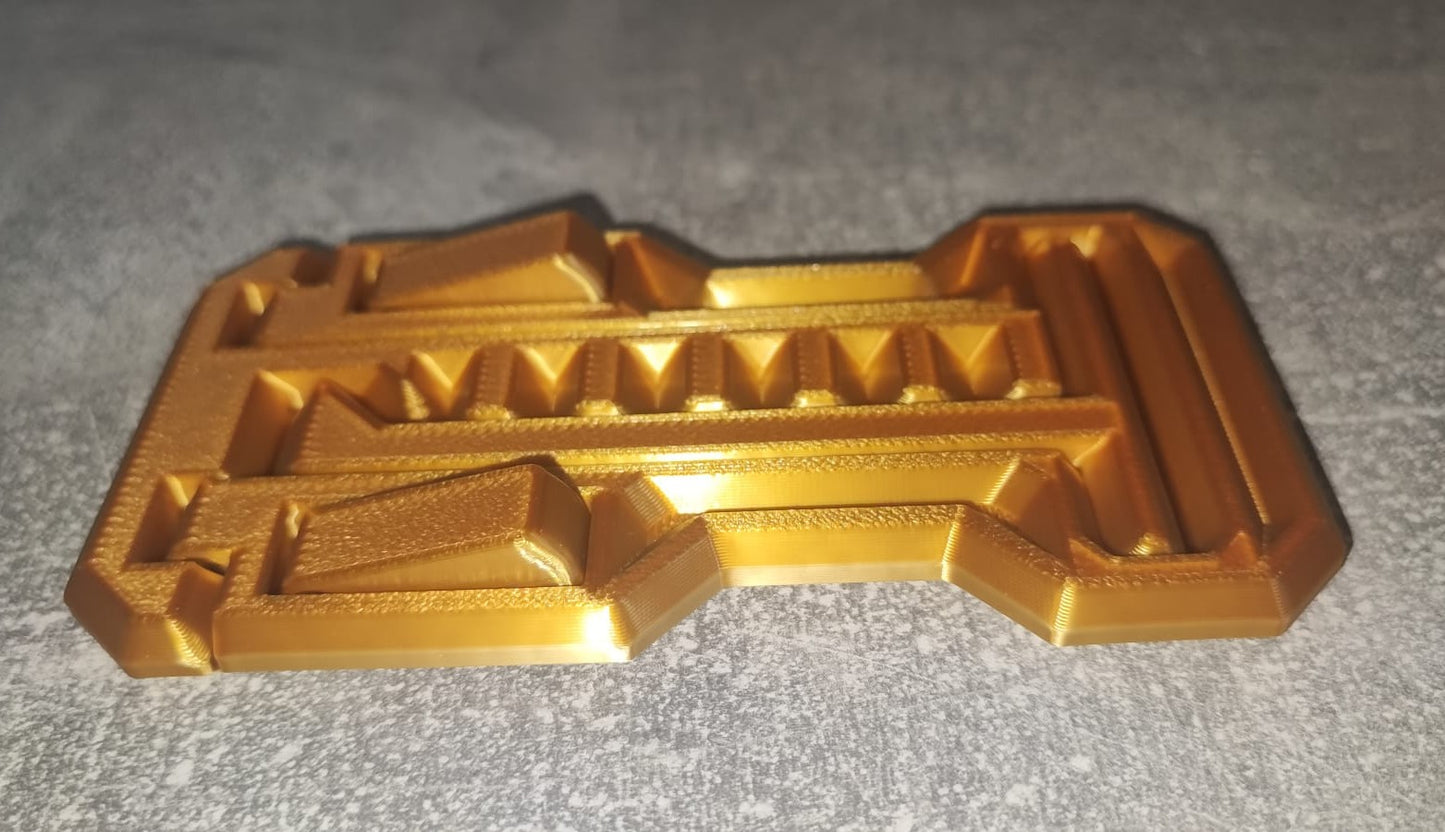 Art 0213 Handyhalter| 3D-gedruckt|  PLA Gold schimmernd Deko Home Geschenk