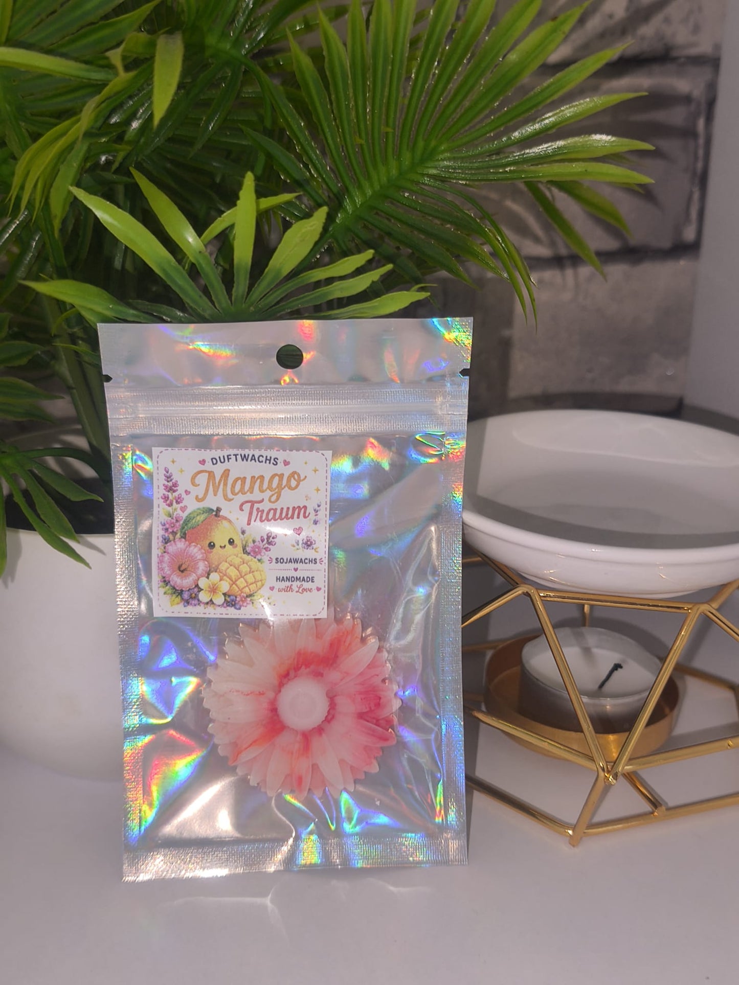 Duftwachs - Wax Melt - Mango Traum- Blume - Art.Nr. W-0029c