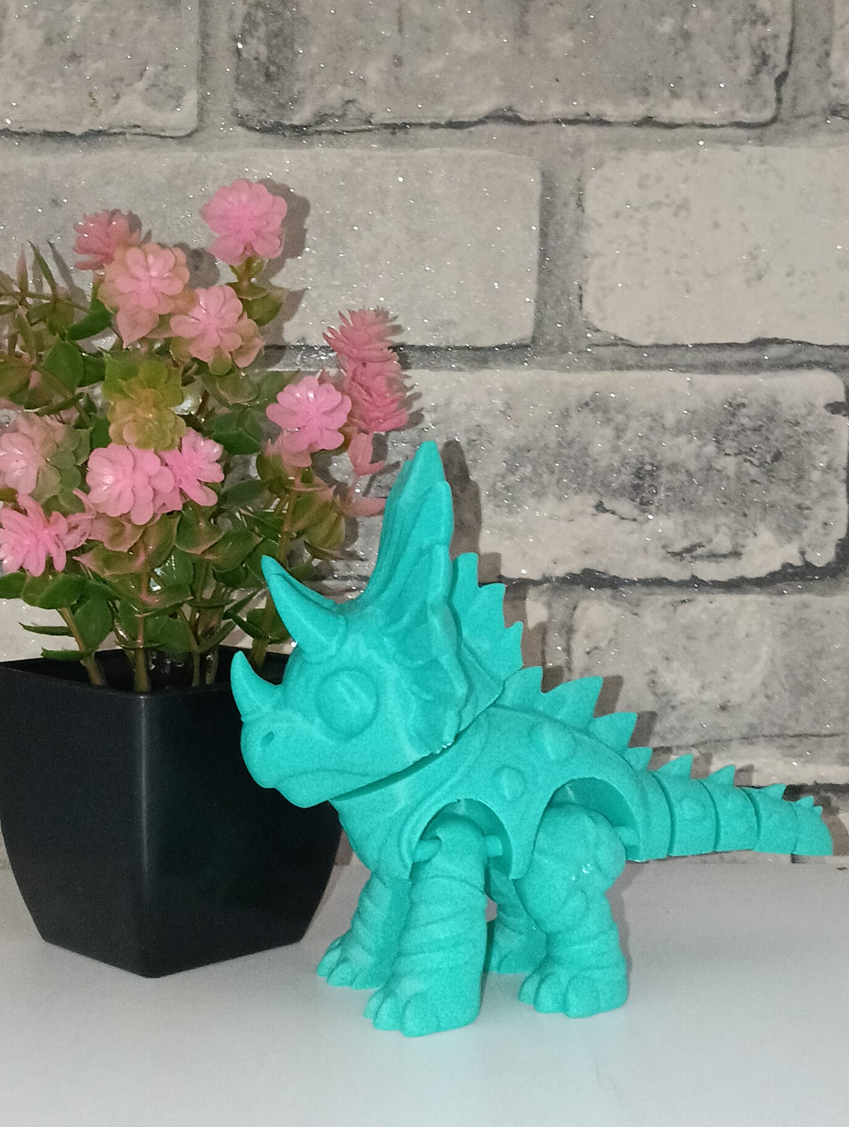 Triceratops | 3D-gedruckt| ca. 14,5*13cm | PLA Deko & Geschenk für Fantasy-Fans