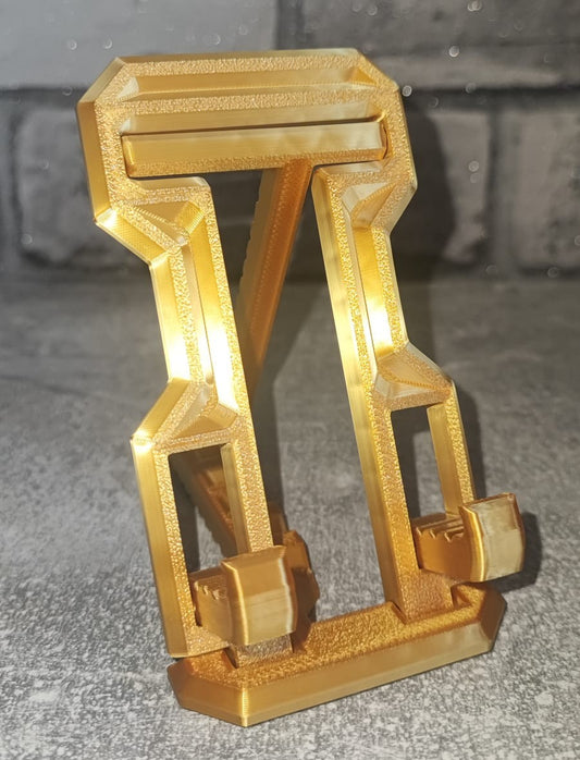Art 0213 Handyhalter| 3D-gedruckt|  PLA Gold schimmernd Deko Home Geschenk