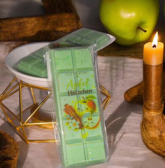 Duftwachs - Wax Melts - Apfel Hölzchen - SnapBar - Art.Nr. W-0010d