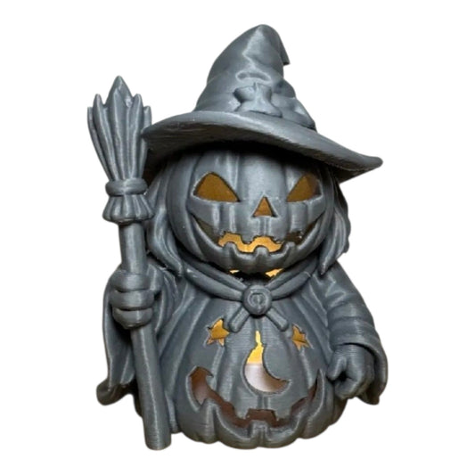 LED Halloween-Hexe - 3D gedruckt - Dekoartikel Art Nr. E-0011