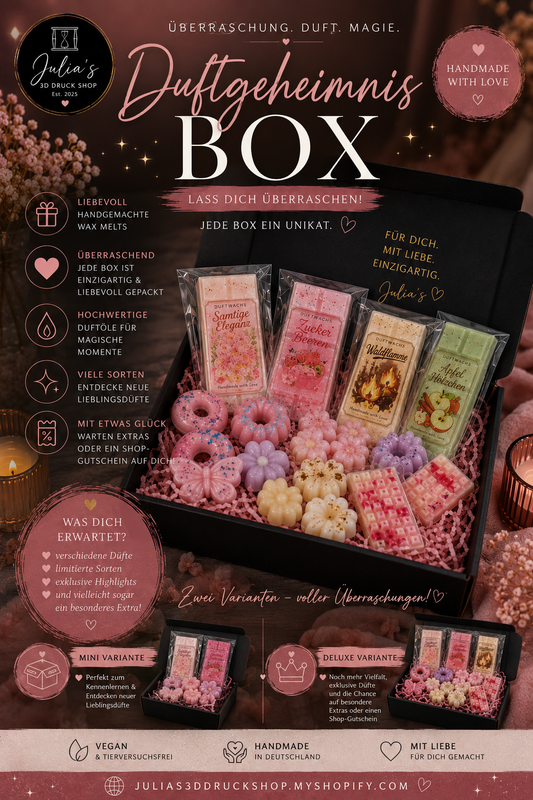Duftgeheimnis-Box - Wax Melts - Duftwachse