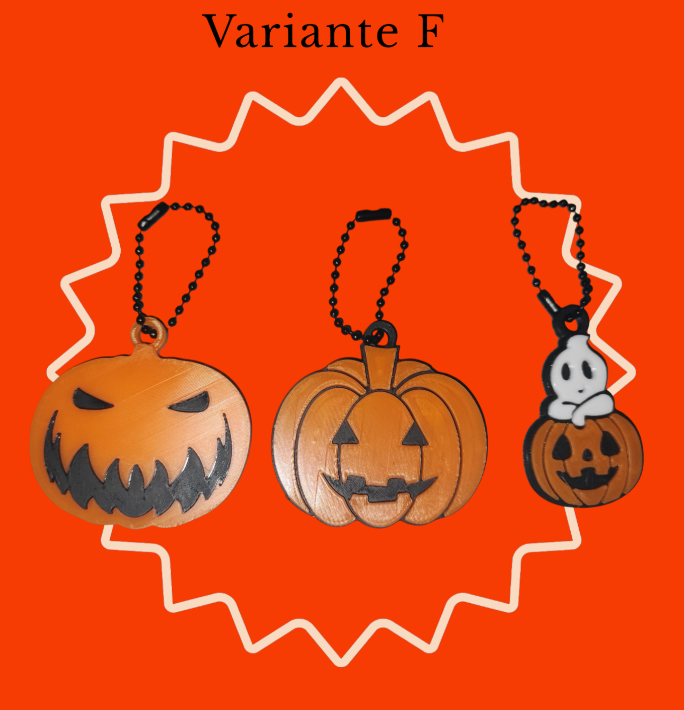 Verschiedene Schlüsselanhänger Sets Halloween
